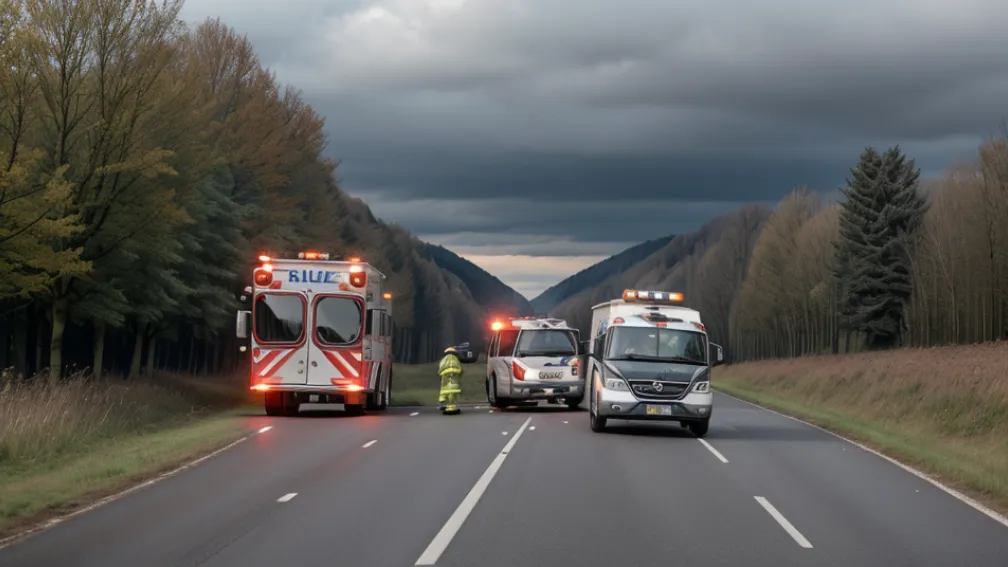 Ciclist mort într-un accident rutier cu o mașină în Goldenstedt, Germania