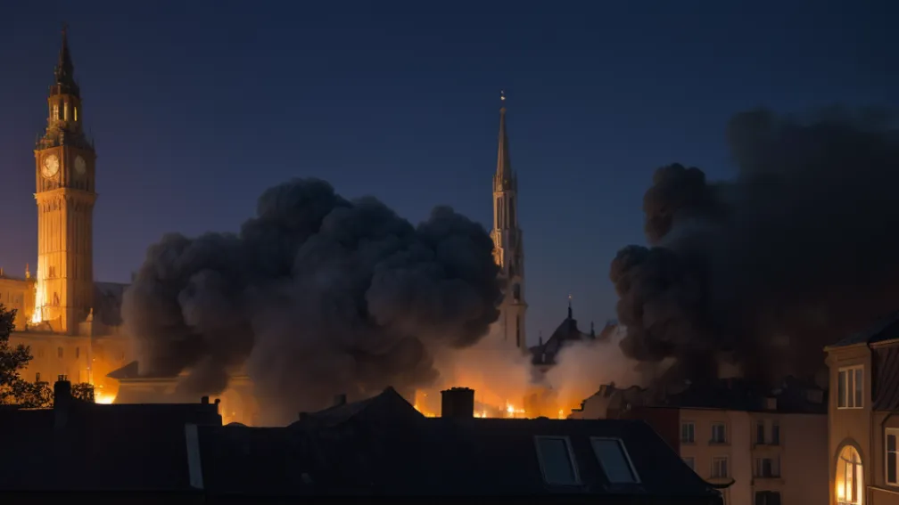 Incendiu devastator în Wilhelmshaven, Germania: Un copil a murit și alți trei sunt grav răniți