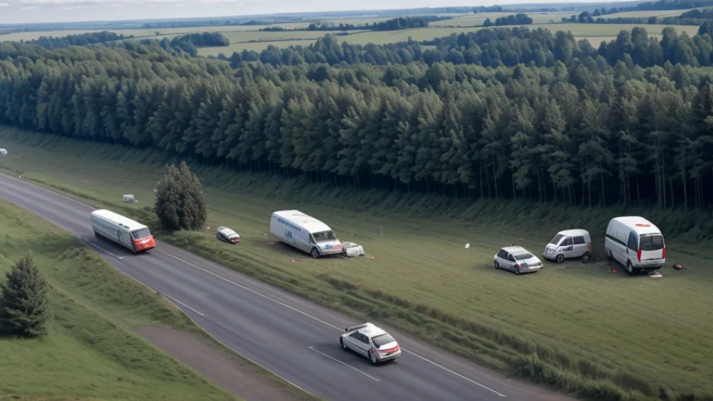 Accident rutier mortal lângă Ahrensburg, Germania: O femeie a decedat într-o coliziune frontală pe șoseaua L224