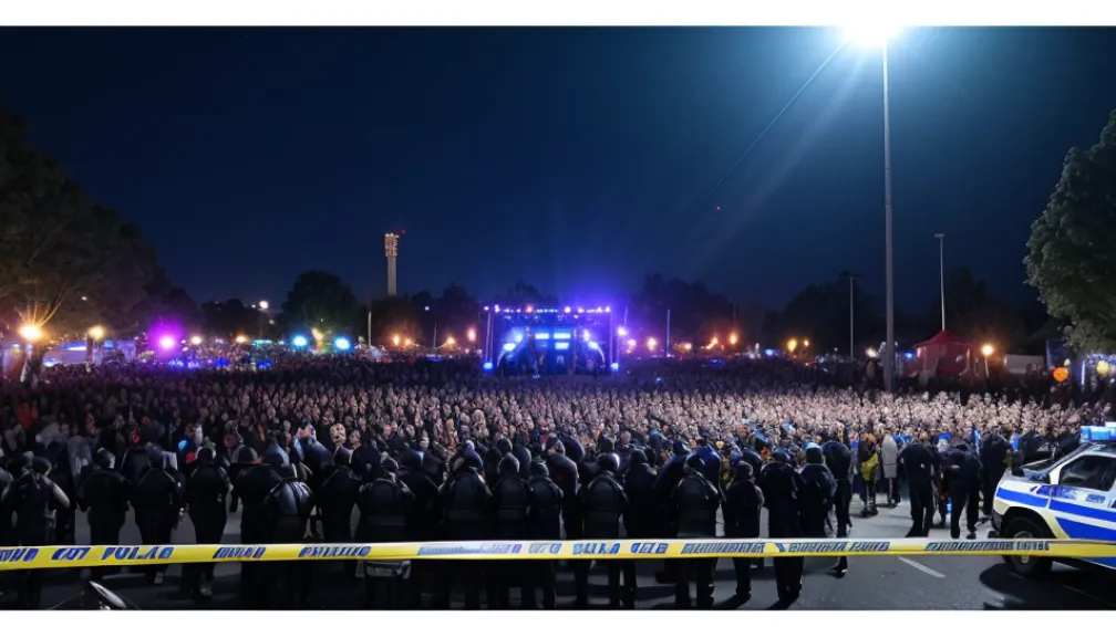 Incidente violente la un festival din Germania: bătaie în masă și atac asupra unui polițist în Gifhorn