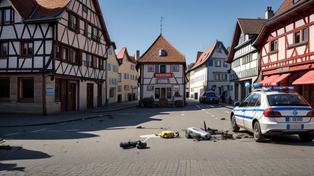 Atac violent asupra polițiștilor în Germania: Bărbat a încercat să ia arma, un ofițer a fost grav rănit