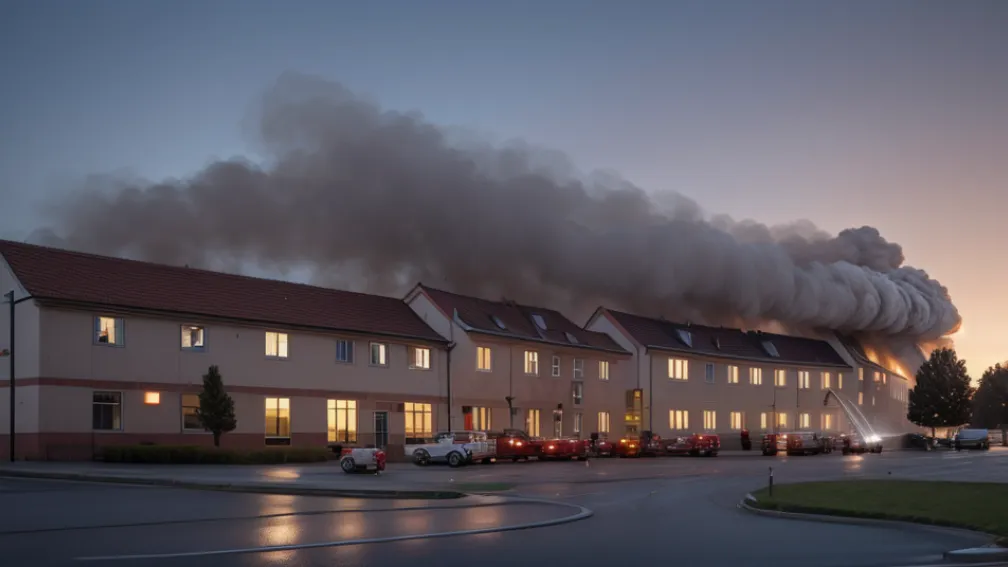 Incendiu la un liceu din Germania: Pagube de milioane de euro în Rheine