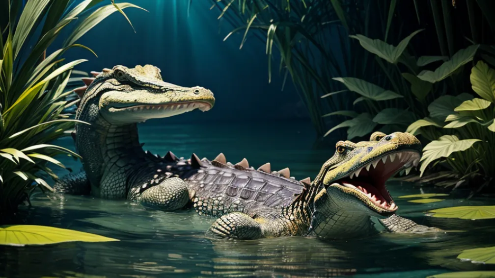 Imagini uluitoare din Florida: Un aligator a prins un pește, momentul "șocant" surprins de fotograf
