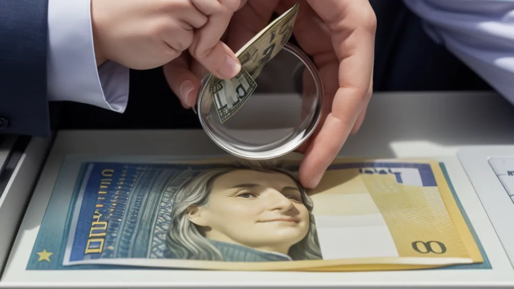 Incident în Germania: Femeie de 75 de ani a depus bani falși la bancomat în Erfurt și a rămas fără card
