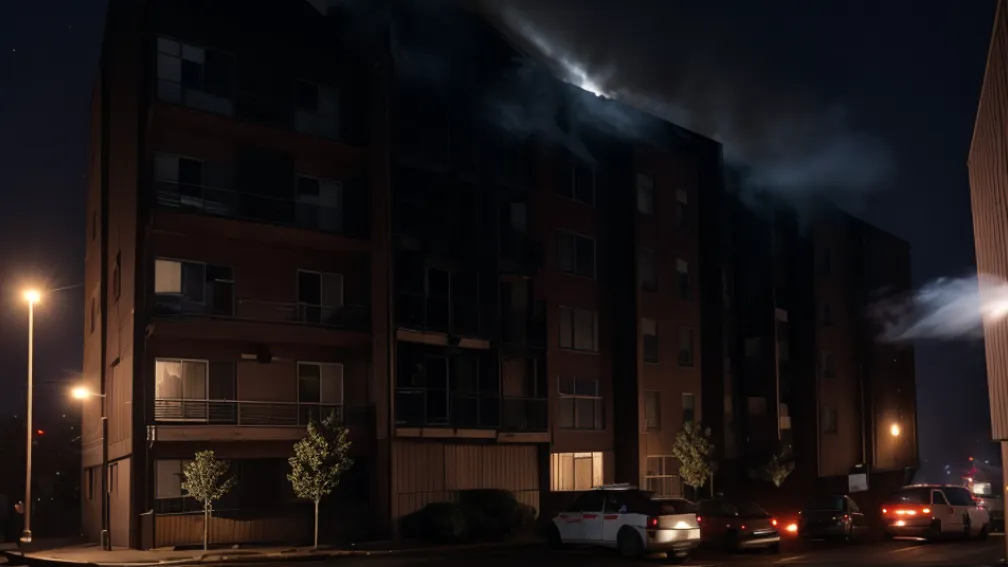 Trei blocuri incendiate intenționat: 40 de oameni salvați, ancheta vizează tentativă de omor