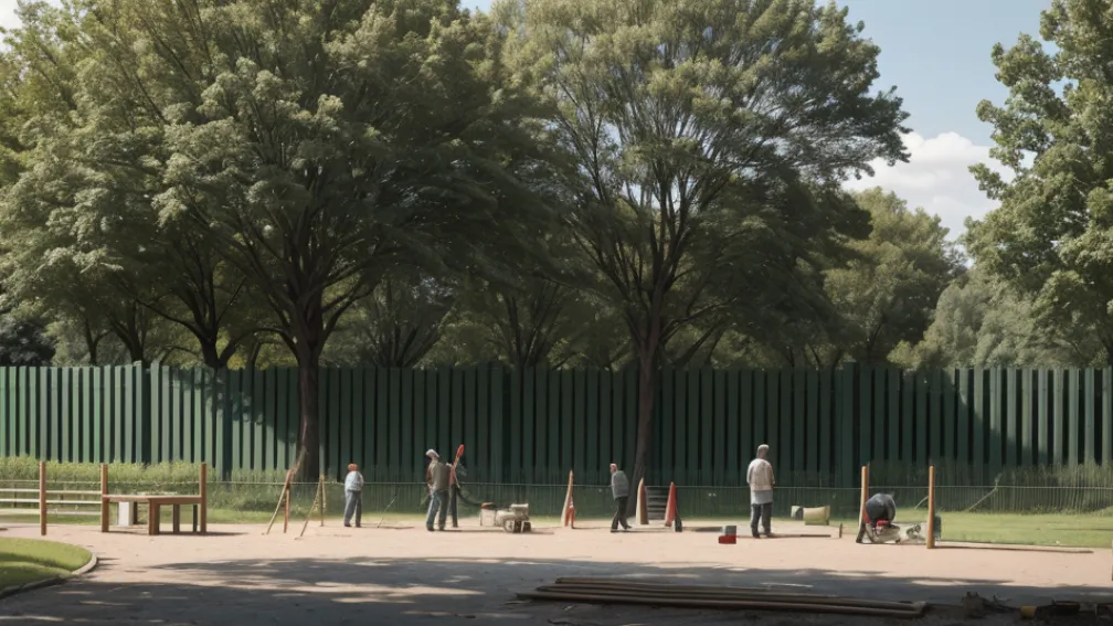 Parcul Görlitzer din Berlin, considerat cel mai periculos din Germania, primește gard sub protecția poliției
