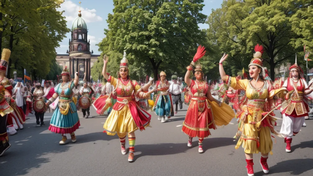 Sute de mii de oameni au sărbătorit Carnavalul Culturilor la Berlin