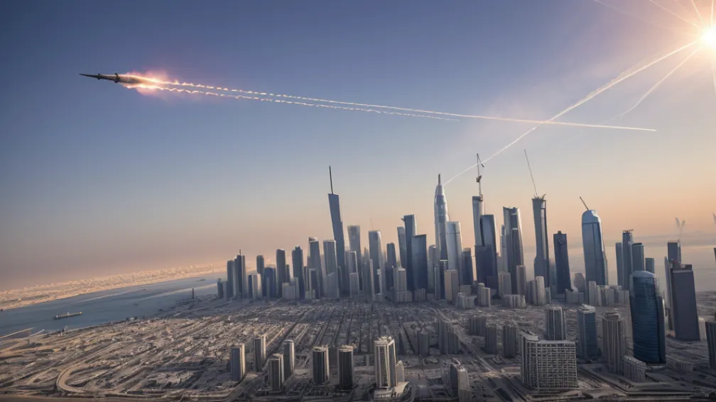 Iran ar fi atacat Qatar cu rachete: A apărut un video cu presupusul impact în zona Doha