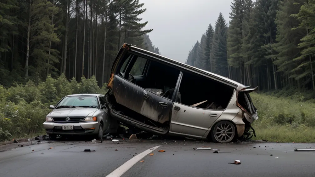 Accident grav în Germania: Un tânăr de 26 de ani a murit pe autostrada A2, doi răniți critic