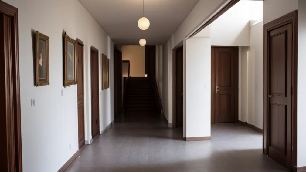 Tablouri furate, găsite atârnate pe scara unui bloc din Jena, Germania