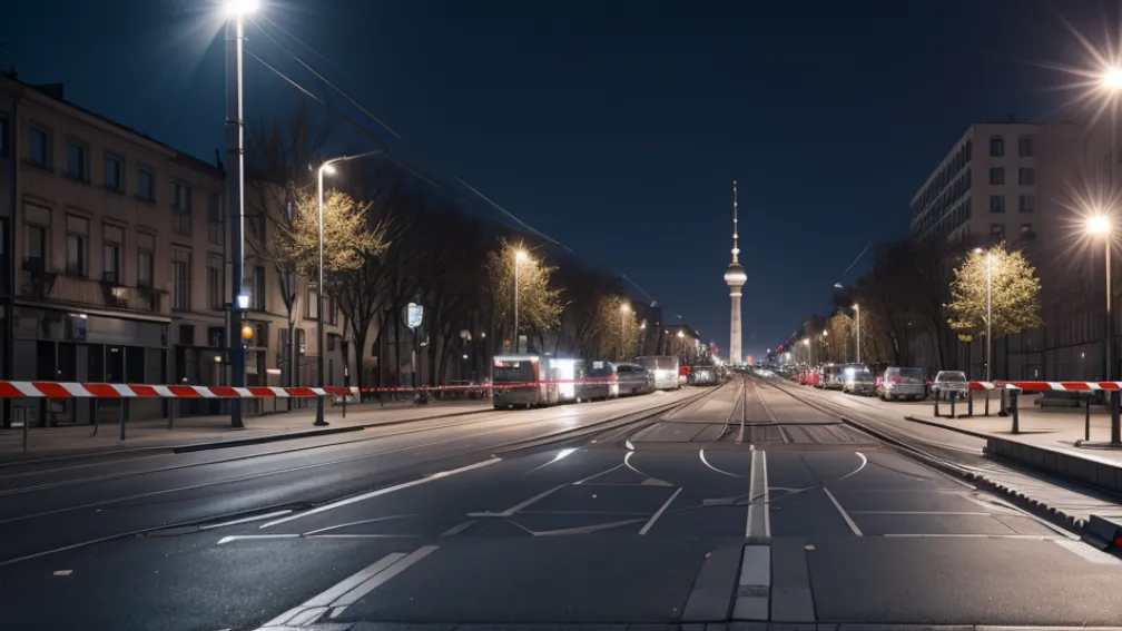 Adolescentă de 16 ani, lovită de tramvai în Berlin-Mitte