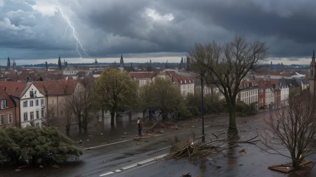 Furtună mortală la Berlin: Serviciul Meteorologic German, criticat pentru avertizare tardivă