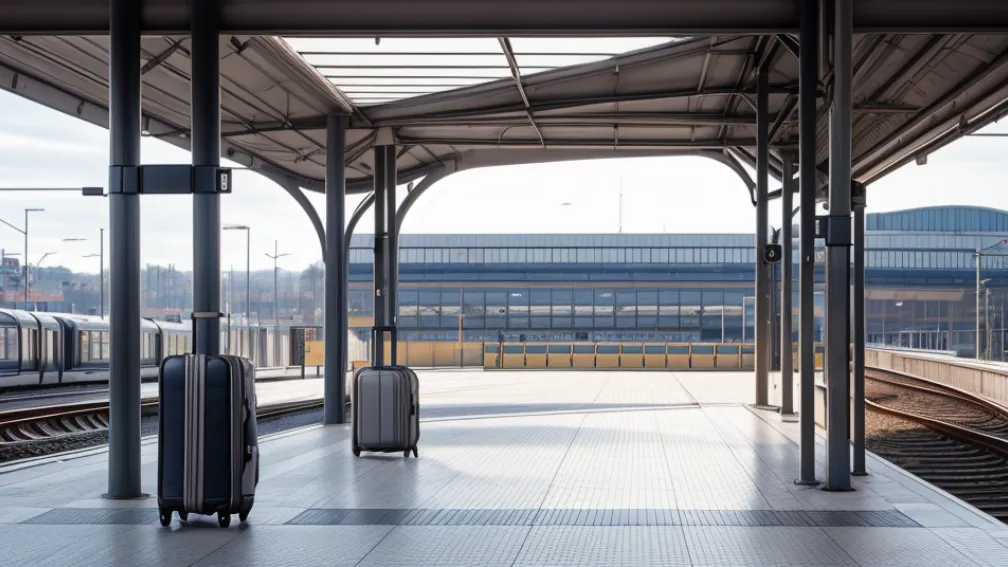 Alertă în Stendal: Valiza uitată în gară a mobilizat forțele de ordine