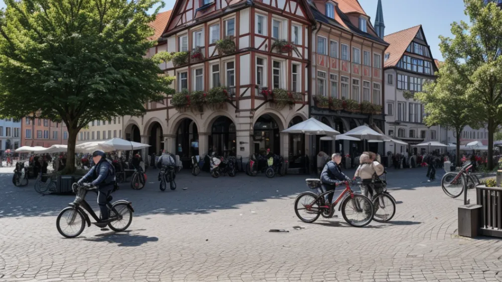 Accident în Mannheim: Biciclist pe electrică lovește un copil, bicicleta era furată