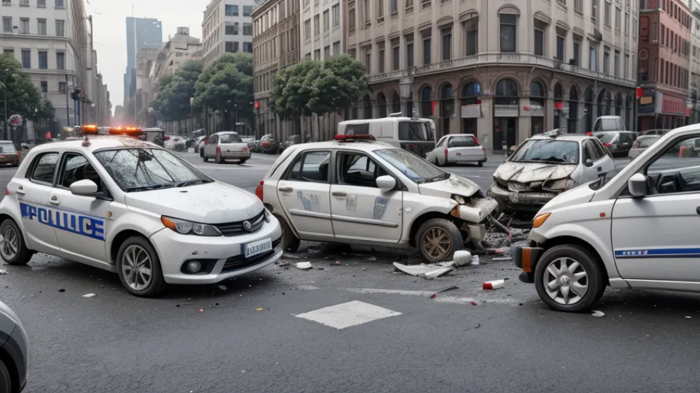 Essen, Germania: Adolescent rănit grav într-un accident rutier între mașină și scuter