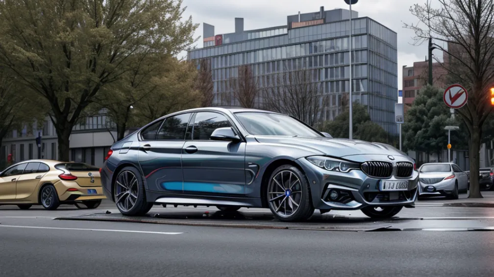Șofer BMW a provocat accident în Germania după ce a adormit la volan, test pozitiv la droguri