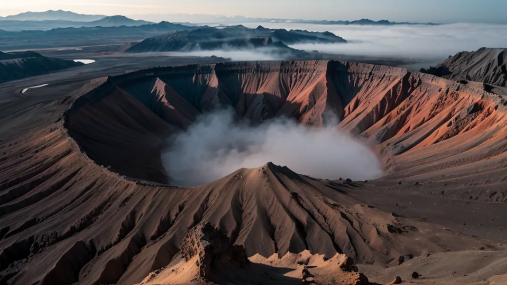 Turistă blocată în craterul vulcanului Rinjani de zile întregi: Echipele de salvare nu pot ajunge la ea