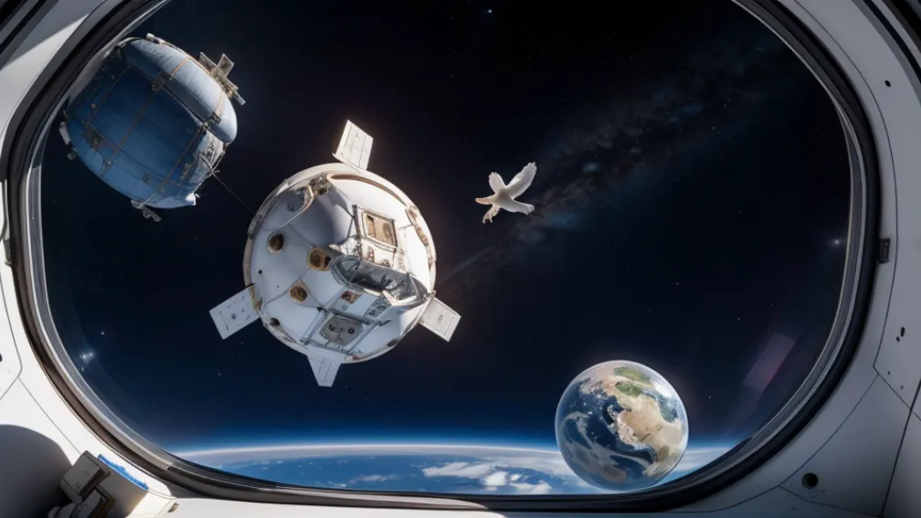 Noua misiune privată SpaceX se îndreaptă spre ISS: Echipaj internațional și o lebădă de pluș la bord