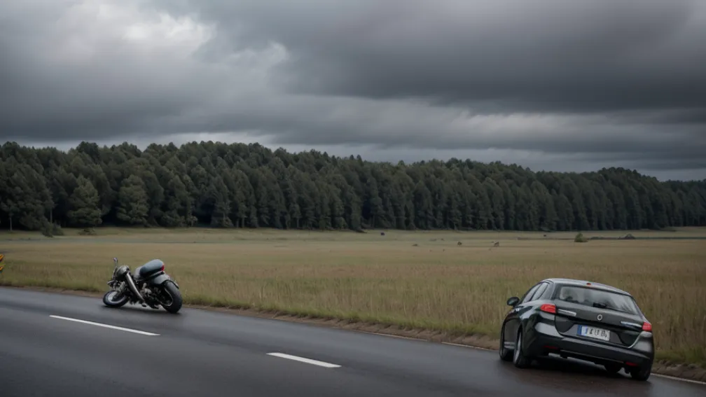 Motociclist grav rănit într-un accident în Bad Camberg, Germania