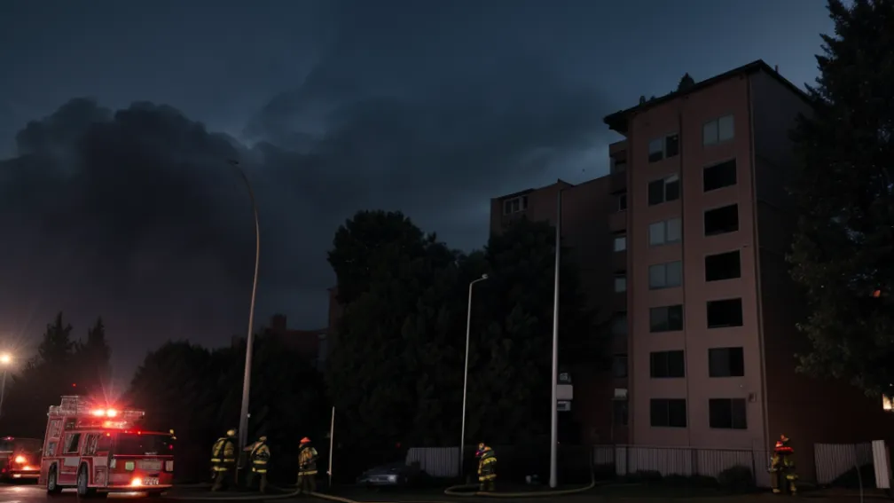 Incendiu la un azil de bătrâni din Germania: 16 răniți, zeci de persoane evacuate