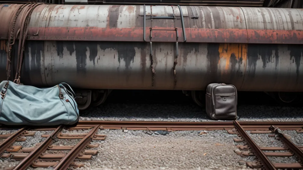 Atac asupra mecanicului de locomotivă în Bremen: Vandalul graffiti a împins-o pe șine