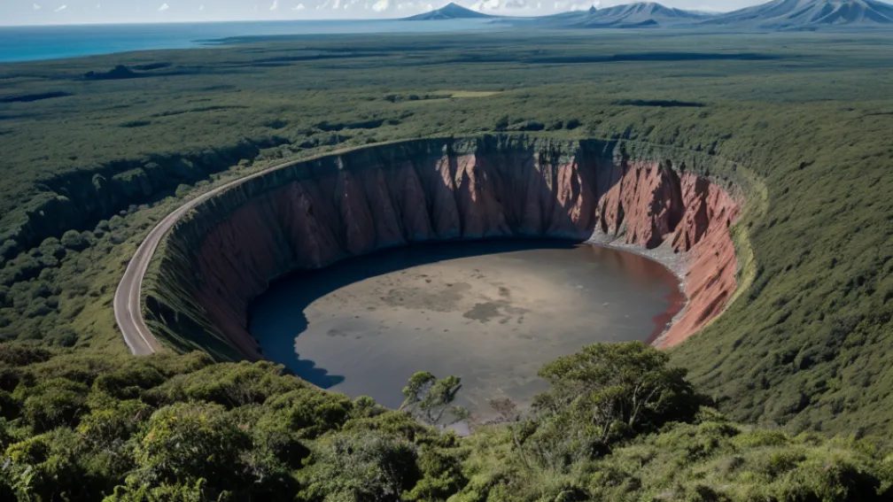 Turistă braziliană a căzut în craterul vulcanului activ Rinjani și a rămas blocată de trei zile