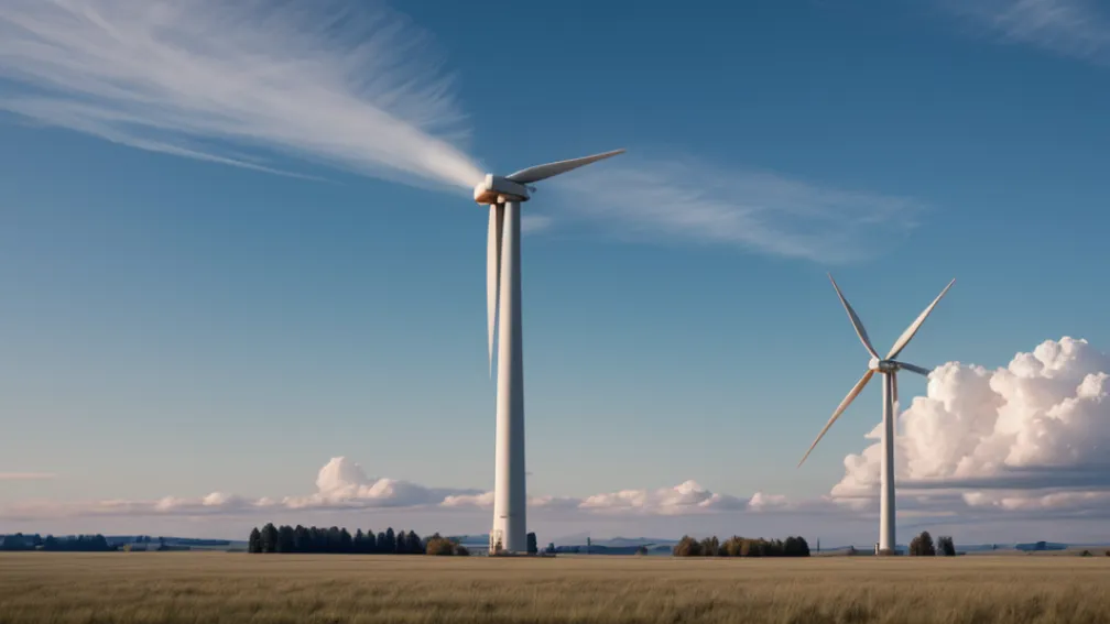 Incident la o turbină eoliană din Germania: Fumul a declanșat intervenția de urgență