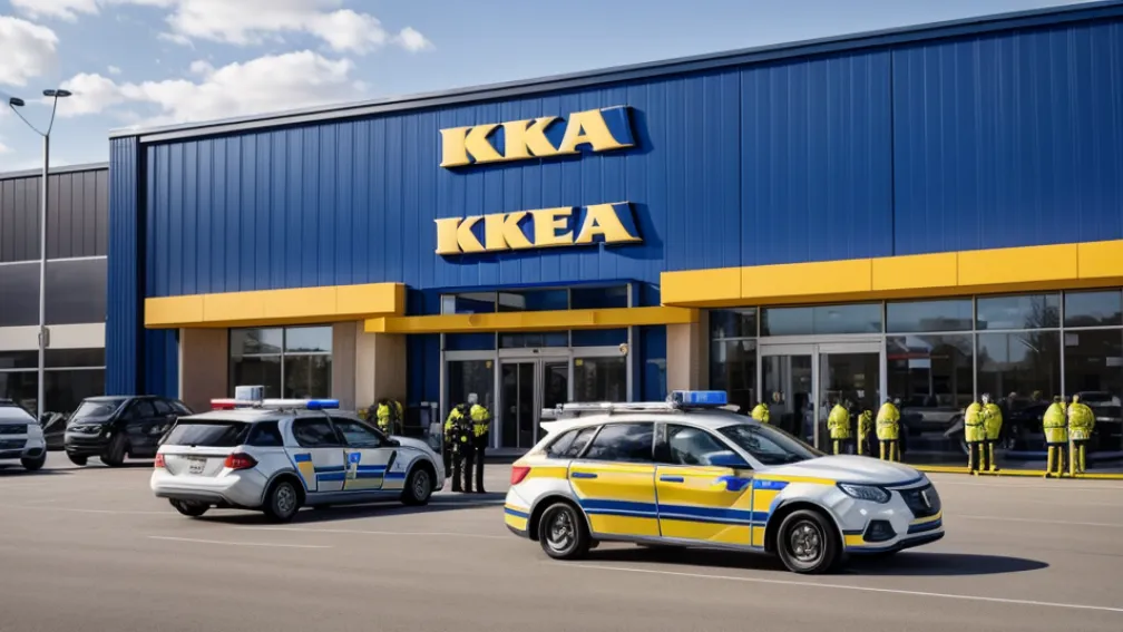 Fost angajat IKEA amenință cu atac armat la Hamburg: Poliția a securizat magazinul, suspectul a fost arestat