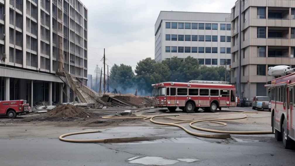 Evacuare în Wuppertal: Pericol de prăbușire a unei anexe după un accident de construcții