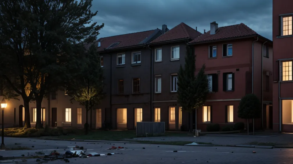 Atac violent în Germania: Bărbat și-a lovit vecinul cu un vas de lut în Hessisch Oldendorf, victima a sărit pe fereastră