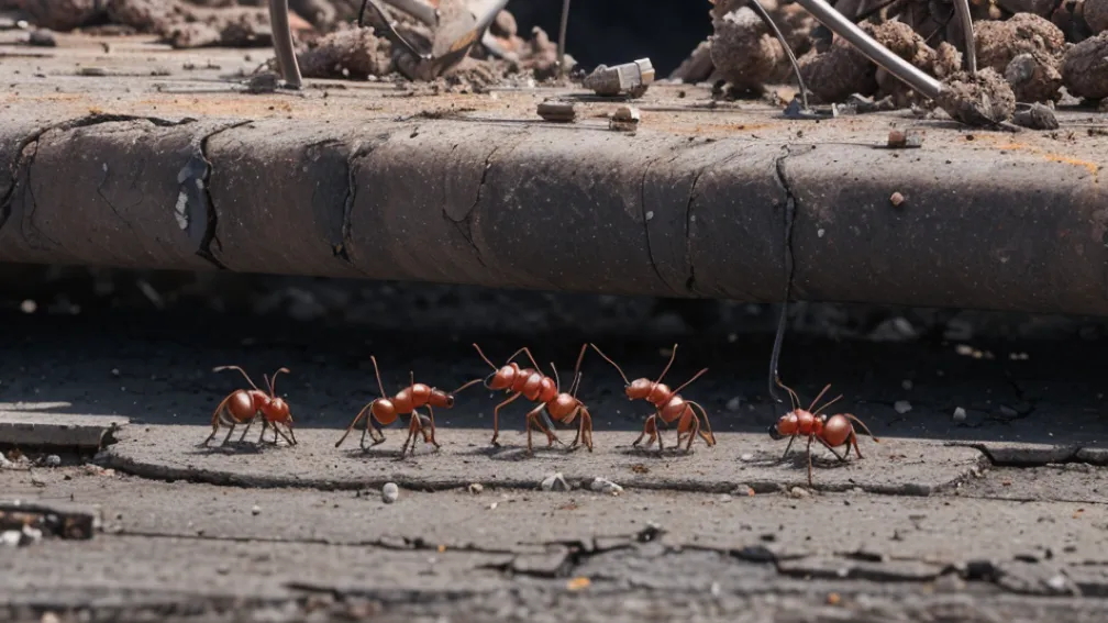 Invazia "super-furnicilor" în Germania: specia invazivă Tapinoma magnum distruge infrastructura