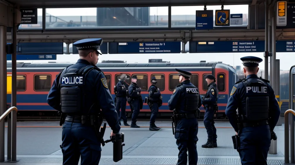 Bărbat de 42 de ani a provocat o serie de scandaluri în trenuri și gări din Germania: de la călătorie fără bilet la salut nazist