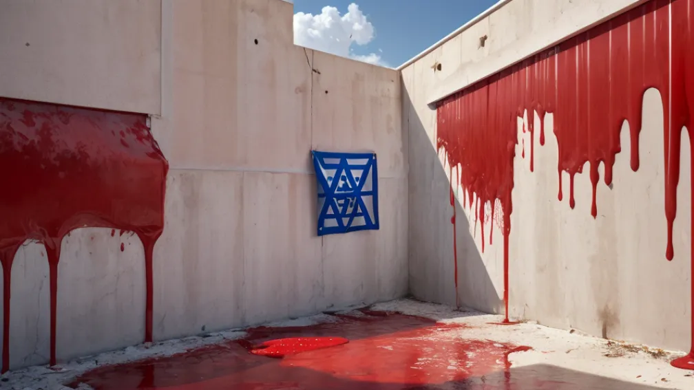 Steagul Israelului, pângărit de necunoscuți în Germania