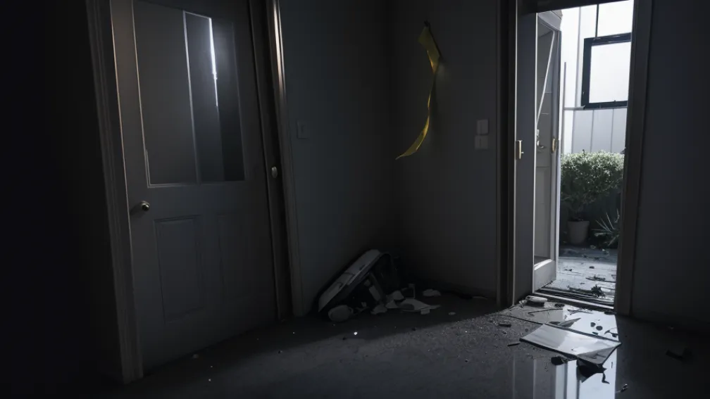 Atacuri nocturne în Lübbecke: Indivizi mascați au spart două apartamente și au amenințat locatarii