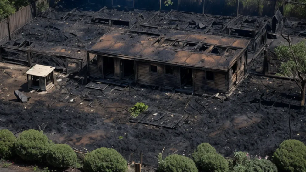 Incendiu pornit de la grătar: Vecinii au ars proprietatea vecină, pagube de 100.000 de euro în Germania