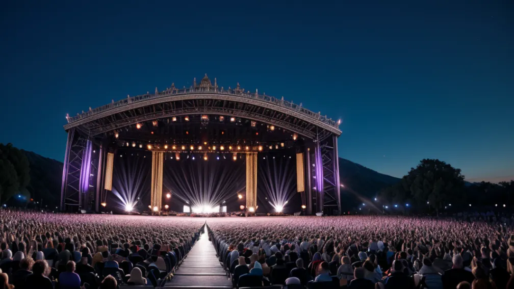 Tomorrowland în Belgia: Organizatorii au reconstruit fenomenal scena principală după incendiu