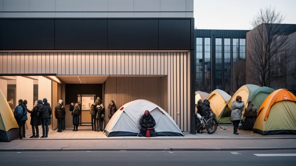 Cozi impresionante la Berlin: Sute de oameni campează pentru figurinele Labubus