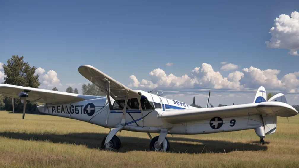 Incident aviatic în Germania: Pilotul a aterizat un avion Cessna pe un drum agricol după pană de motor