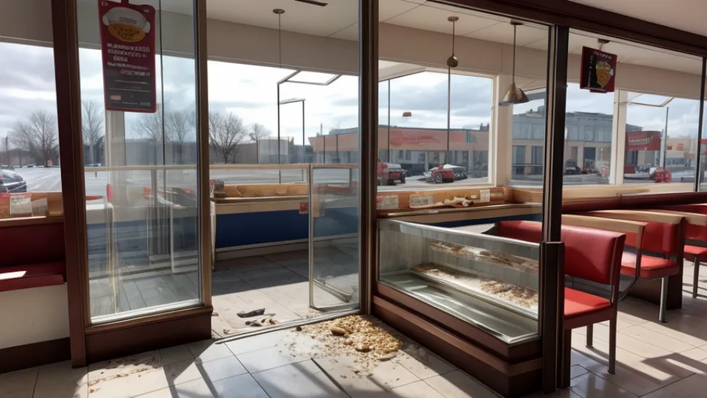 Spargere la un restaurant din Darmstadt: Hoții au furat peste 100 de sticle