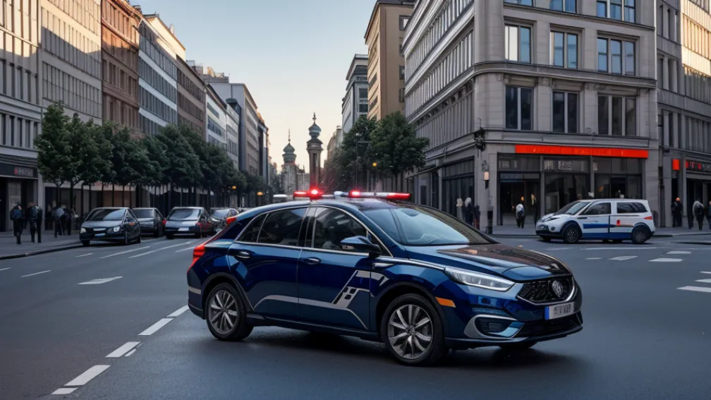 Tentativă de jaf armat asupra unui transportator de bani în Berlin: Infractorii au fugit, s-au auzit focuri de armă