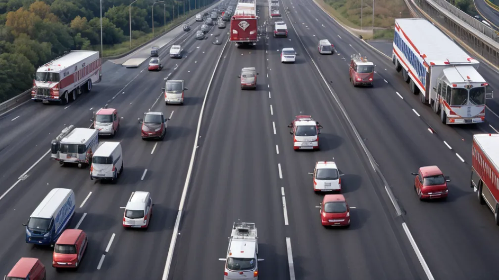 Accident în masă lângă Kiel: Șapte mașini implicate pe drumul B76, traficul este blocat