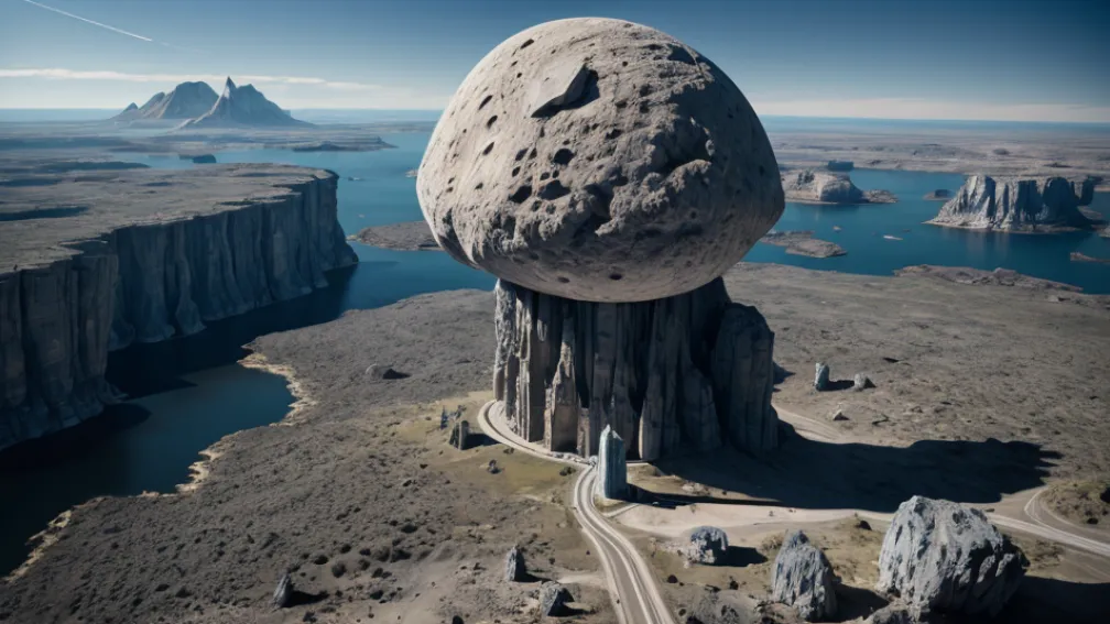 Proiect SF: Vom locui în curând în zgârie-nori plutitori, ancorați de asteroizi?
