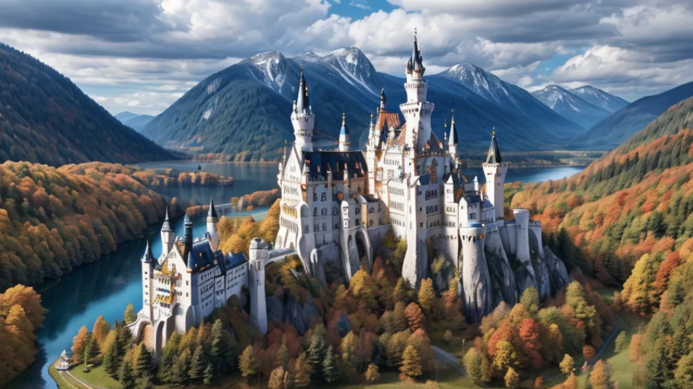 Lego lansează un set impresionant al Castelului Neuschwanstein din Germania