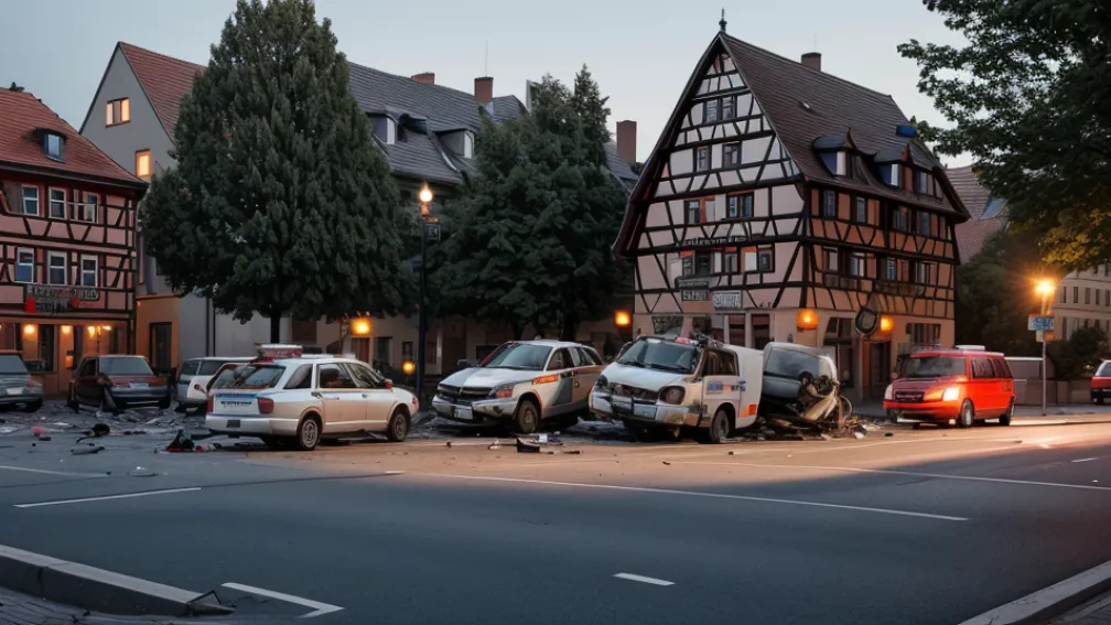 Accident grav în Syke, Germania: un șofer de 26 de ani, rănit pe viață