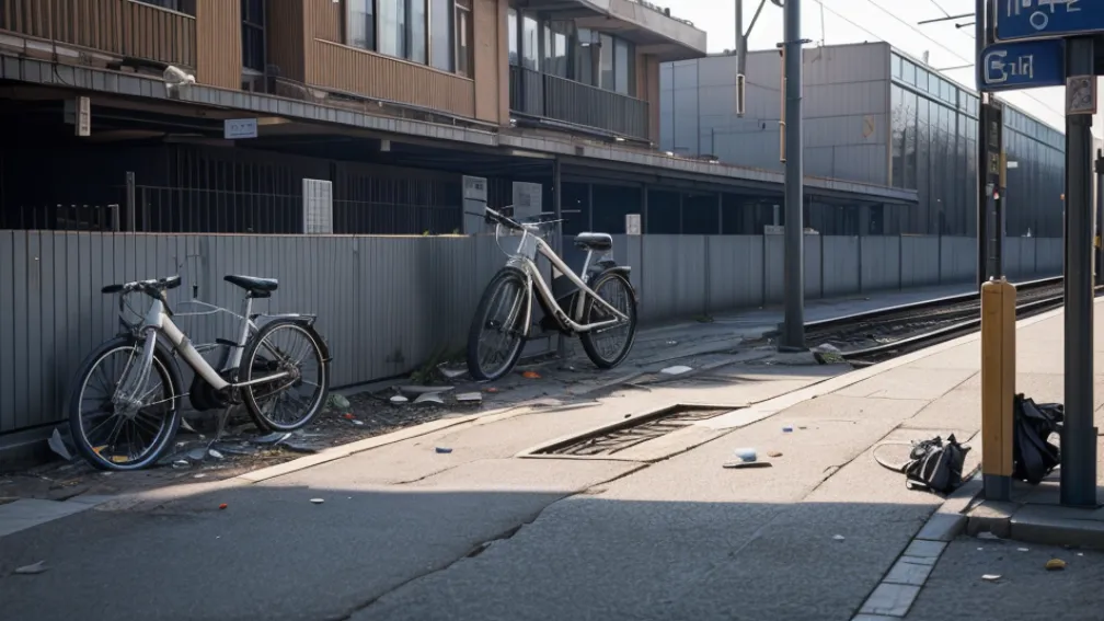 Un bărbat a fost prins în gara din Magdeburg cu bicicletă electrică furată și droguri
