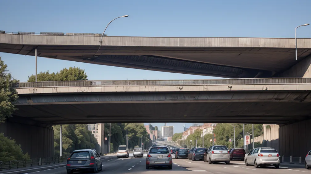 Podul critic din Berlin pe punctul de a ceda: Decenii de birocrație amenință cu un colaps al traficului