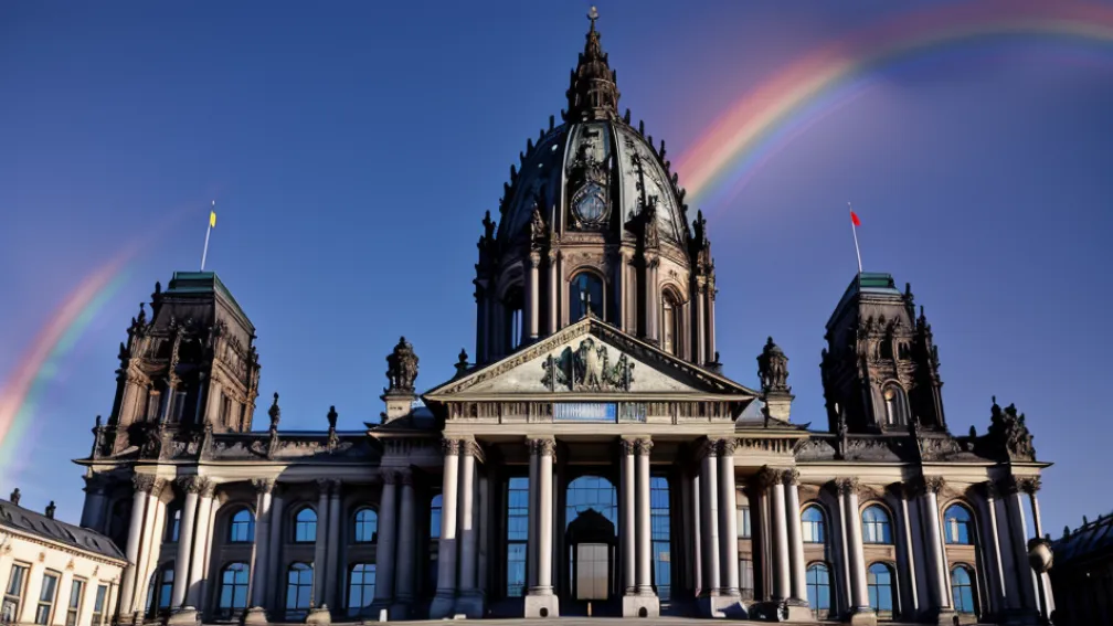 Scandal politic în Germania: Merz, criticat pentru comparația Bundestagului cu un 'circ' din cauza steagului curcubeu