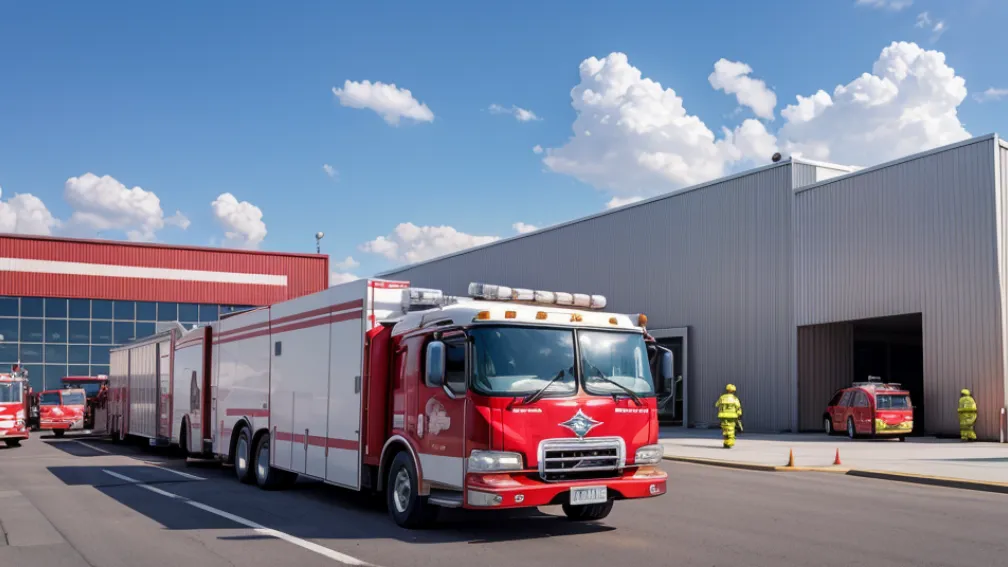 Pompierii au evitat o catastrofă: Scurgere majoră de gaz într-un parc industrial din Sottrum, Germania