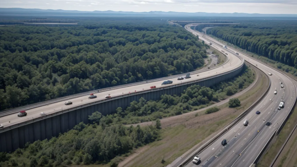 Incendiu devastator pe autostrada A2 din Germania: Un TIR a ars complet după o pană, șoseaua rămâne închisă