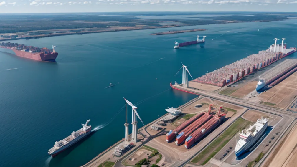 Porturile germane primesc 400 de milioane de euro din fondul climatic pentru transformare ecologică